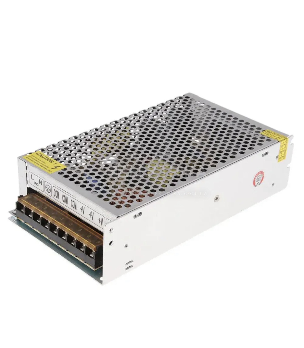 Фото Блок питания 5V 200W 40A металлический перфорированный
