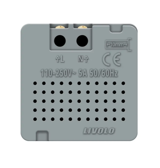 Фото 4 Механізм розумний датчик руху чорний Livolo