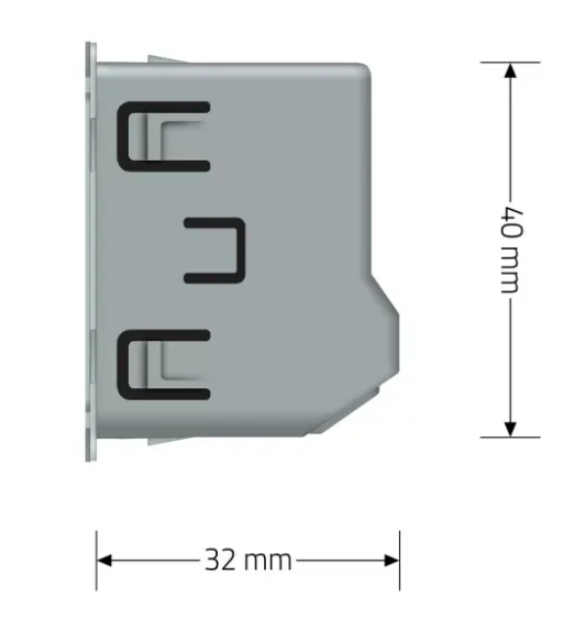 Фото 5 Механизм сенсорная кнопка 2 сенсора 12/24 вольт Livolo