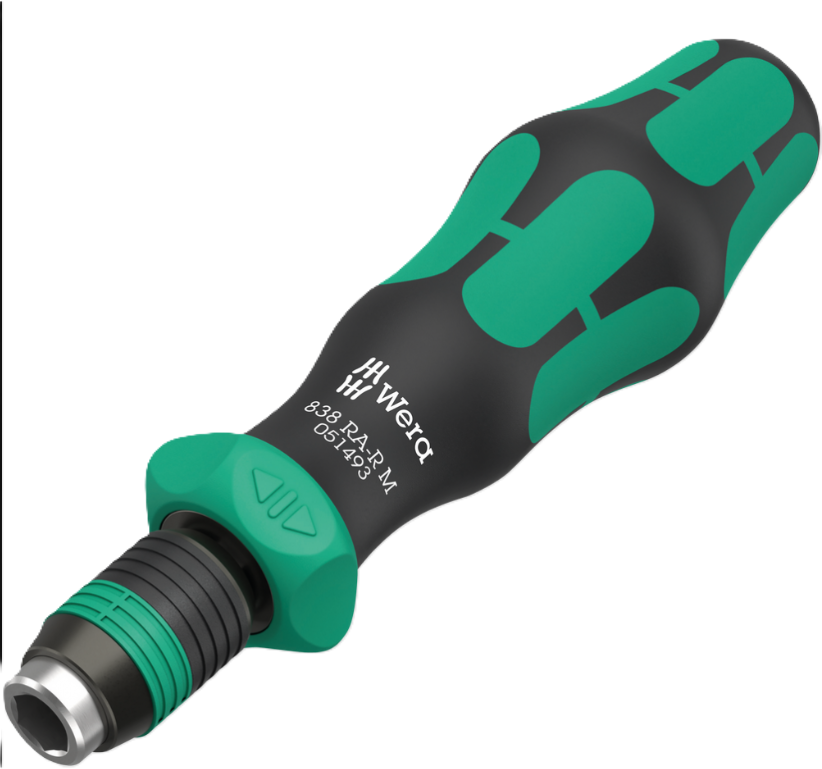 Фото 2 Ручка-бітоутримувач з тріскачкою WERA 838 RA-R M 05051493001