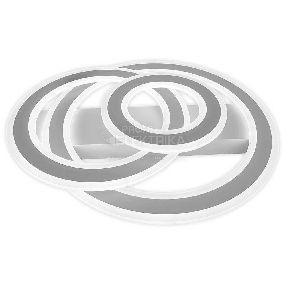 Фото Світильник LED smart PHANTOM пульт 120W біле коло Violux 220535