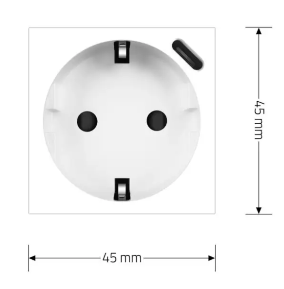 Фото 5 Механізм електрична розетка з USB Type-C Power Delivery 18 Вт білий Livolo