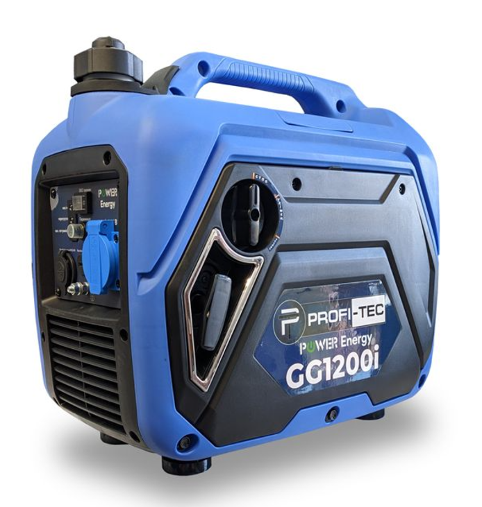 Фото Инверторный бензиновый генератор PROFI-TEC GG1200i 1200 Вт