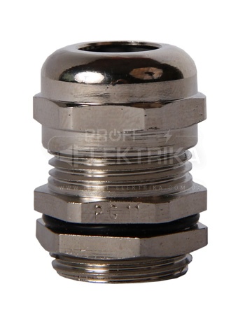 Фото Гермоввід кабельний латунний PG-11 IP68 E-next