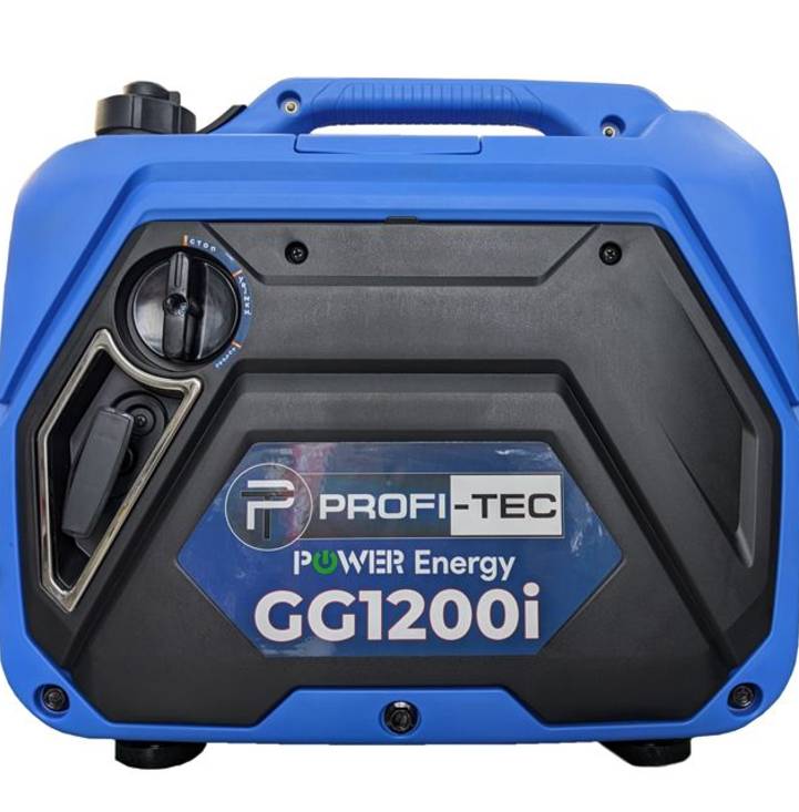 Фото 2 Инверторный бензиновый генератор PROFI-TEC GG1200i 1200 Вт