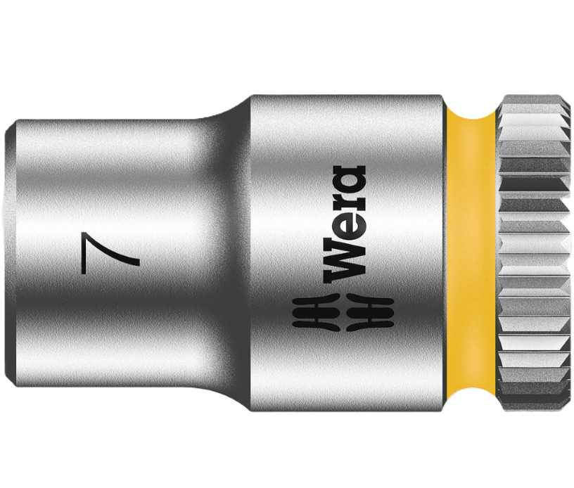 Фото Торцева головка WERA Zyklop 1/4" 8790 HMA 05003506001 7.0x23.0 мм