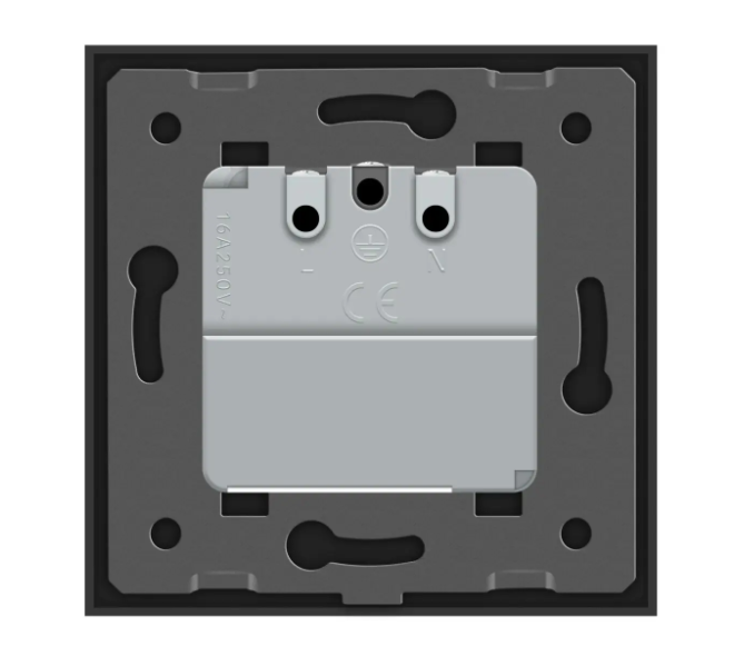 Фото 4 Умная розетка ZigBee с заземлением черный Livolo