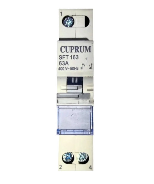 Фото переключатель SFT-163 1P 220v/63А 1-0-2 CUPRUM