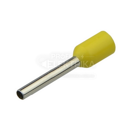 Фото Наконечник кабельний ізольований втулковий e.1,0-10 мм 100 штук АСКО