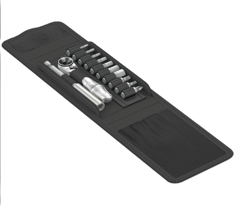 Фото Тріскачка WERA Zyklop Mini з набором біт Bicycle Set 1 05004170001