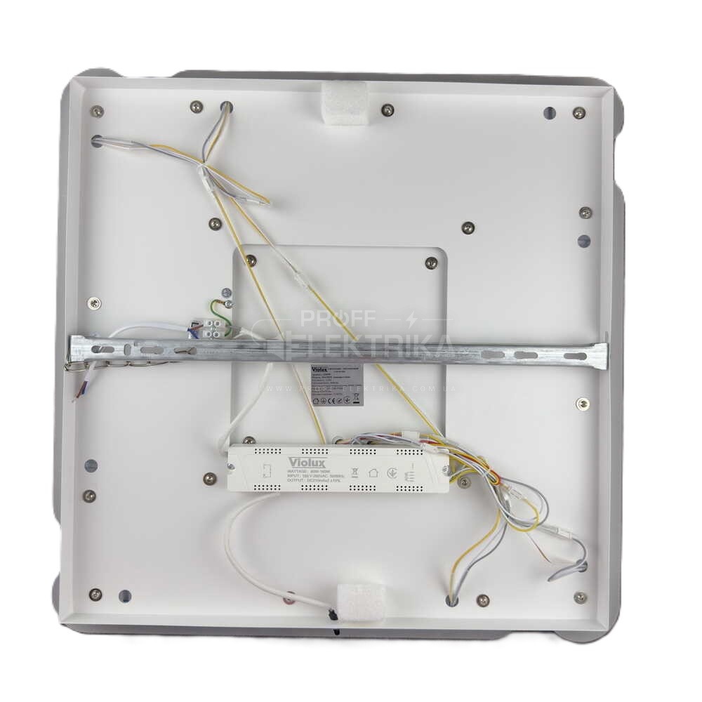 Фото 3 Світильник LED smart MATRIX пульт 120W 3000-6000K IP20 чорний квадрат Violux 220505