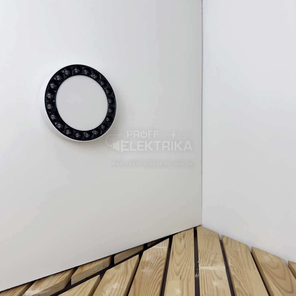 Фото 5 Світильник LED Violux ДББ ADAMANT-N 24W 4200K IP20 чорний 330171