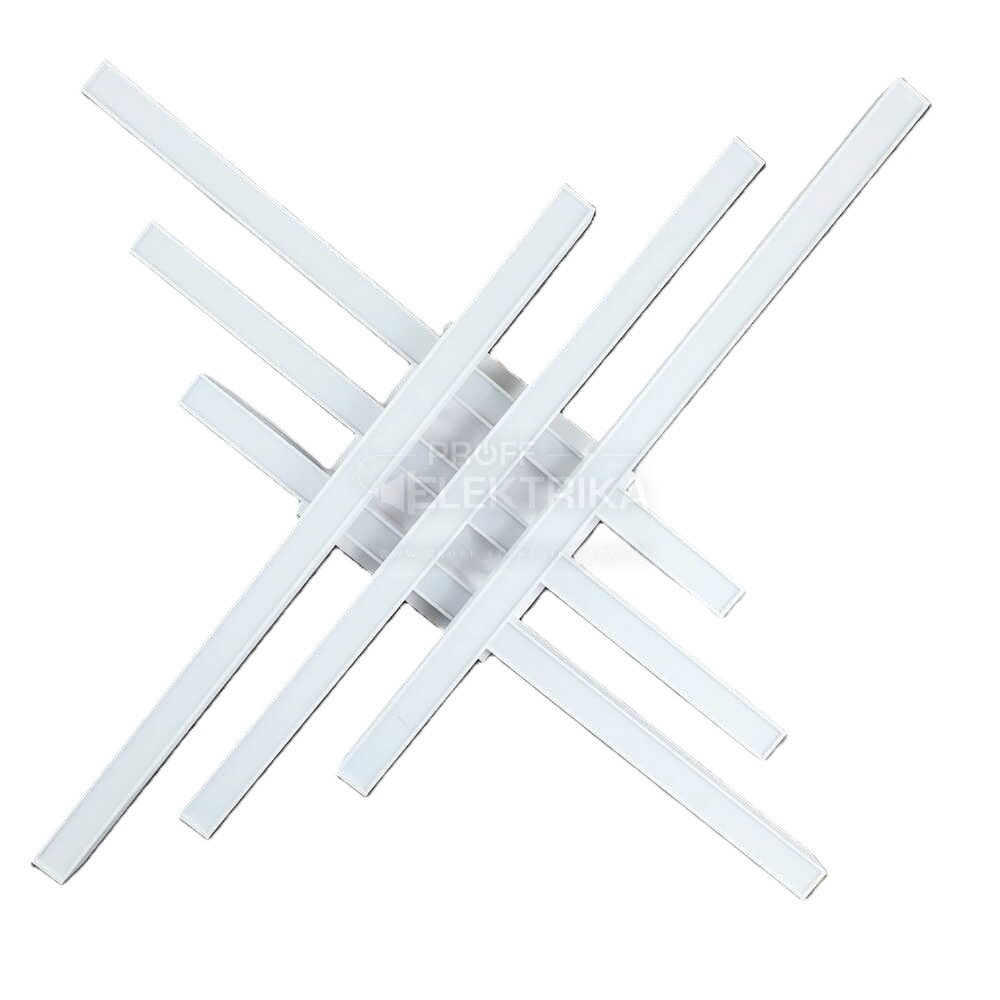 Фото 2 Світильник smart HIWAY пульт квадрат 110W 3000-5000K IP20 білий Violux 220805