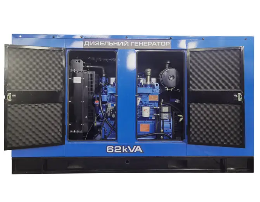 Фото Генератор дизельний PROFI-TEC RDSG62-3 Power MAX 62 кВА/50 кВт двигун RICARDO Great Britain