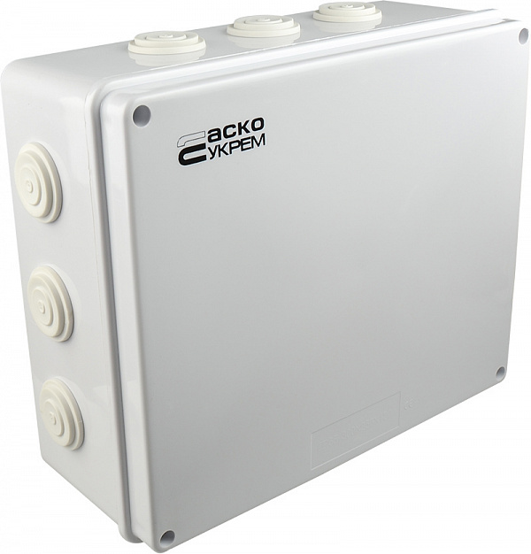 Фото 2 Коробка розподільча квадрат 300*250*120 TY-RA Аско