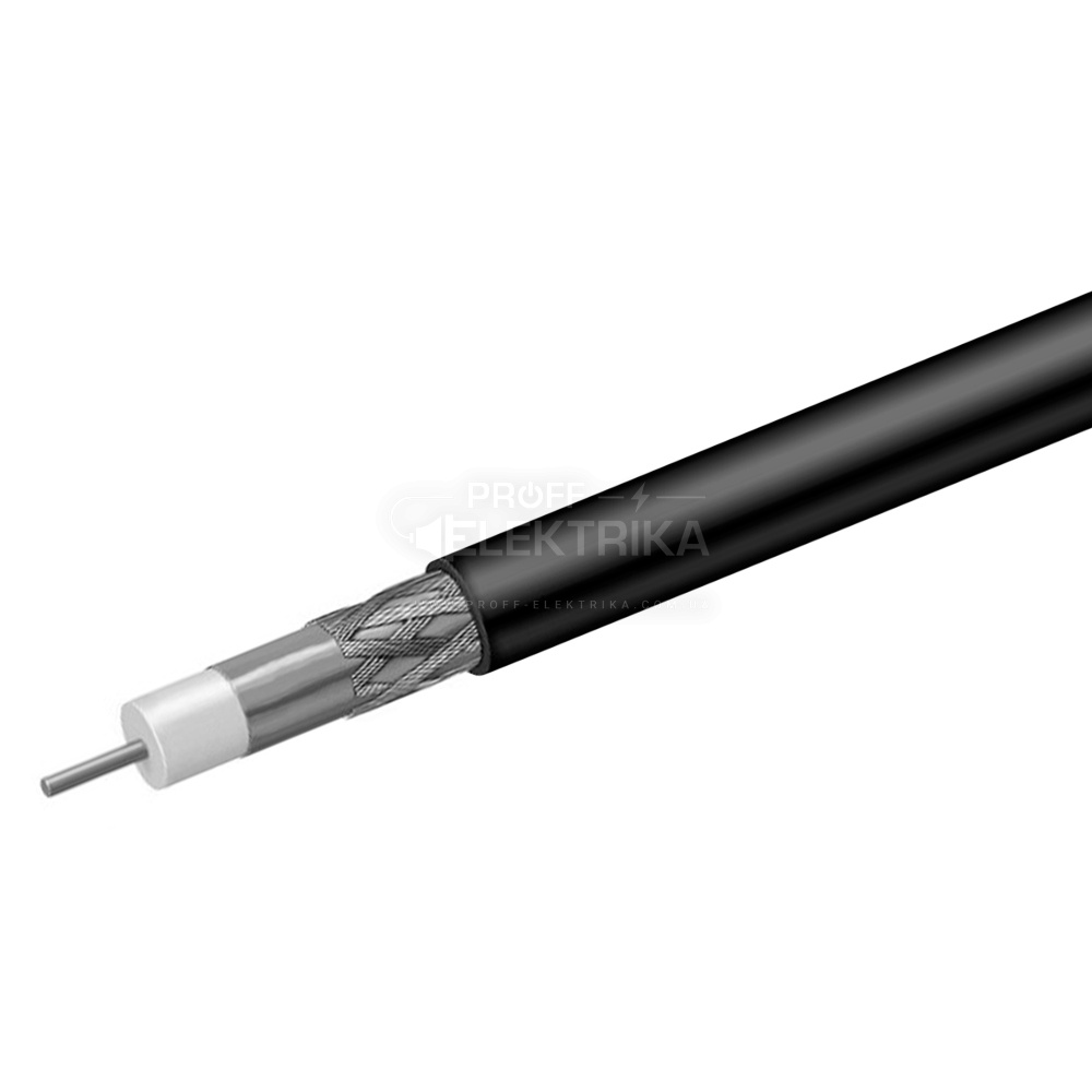Фото Кабель Одескабель RG-6 F 690BVcu black 305м