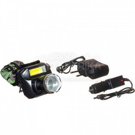 Фото Фонарь налобный с USB BL-6919A