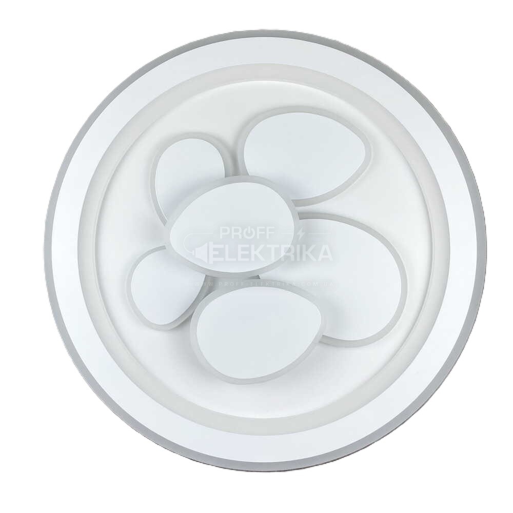 Фото 3 Світильник LED smart OREO пульт 110W 3000-6000K IP20 біле коло Violux 220385