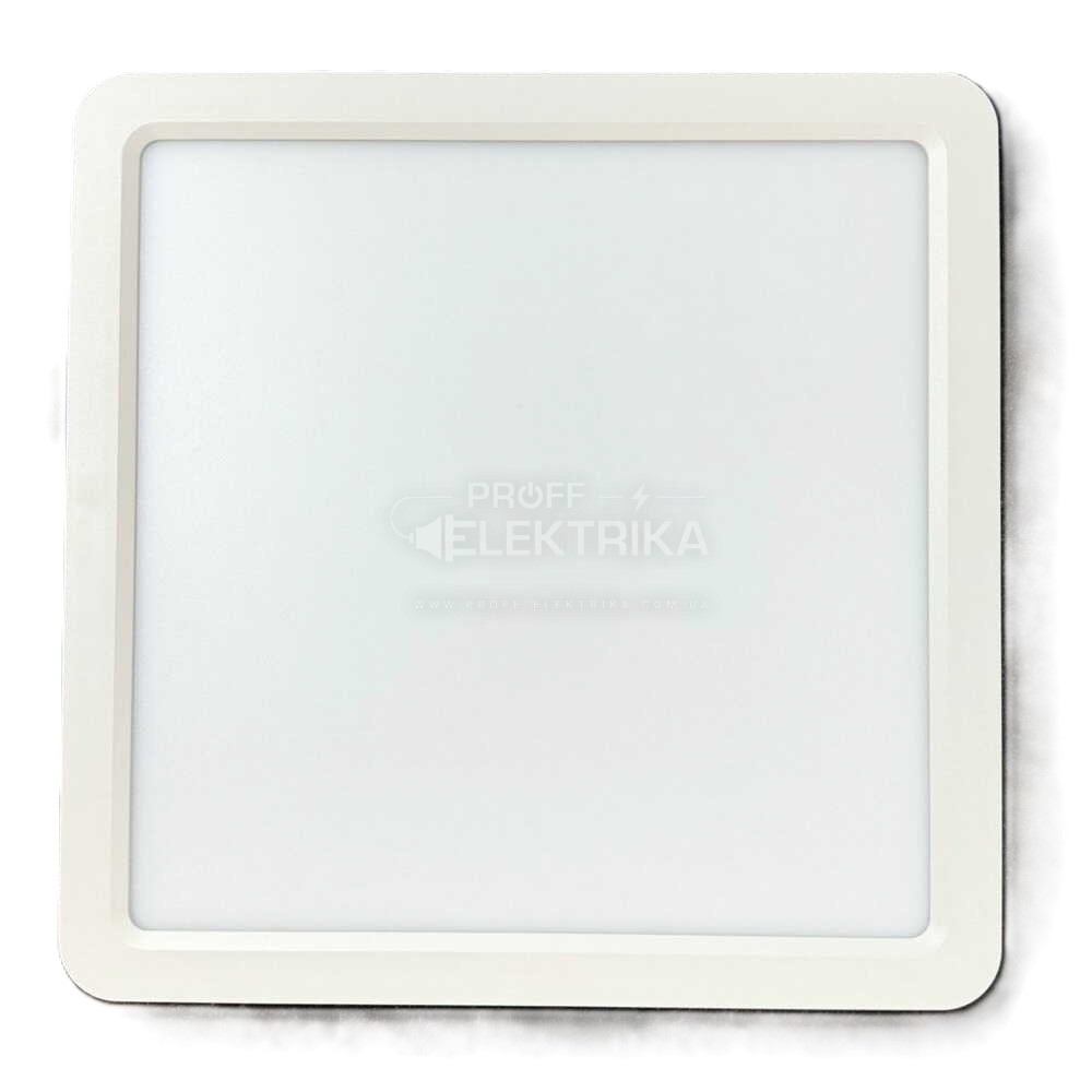 Фото 2 Светильник LED MILLENNIUM 20W 5000K квадрат белый Violux 352120