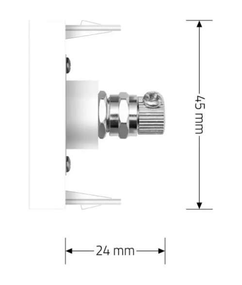 Фото 6 Механизм розетка телевизионная белый Livolo