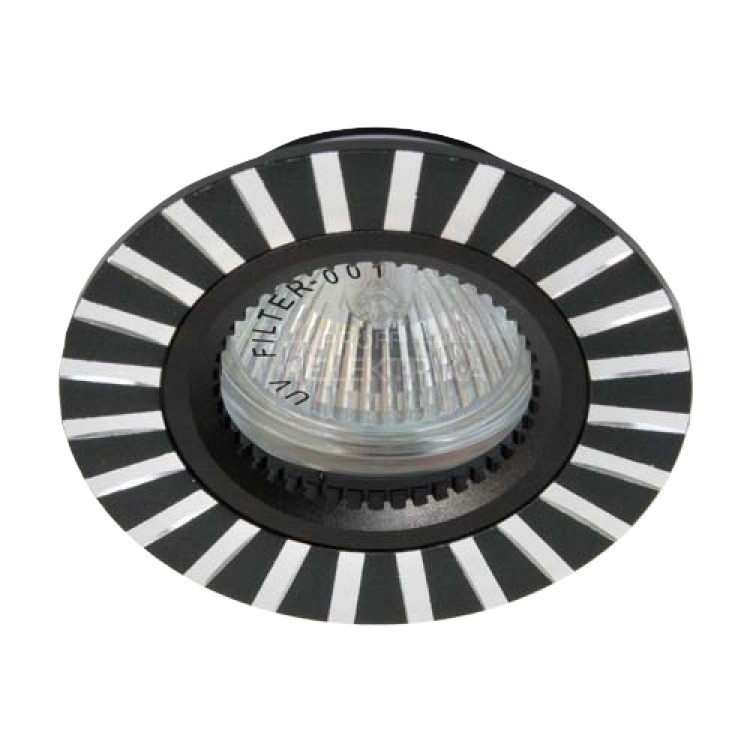 Фото Встроенный светильник Feron GS-M364 под лампу черный