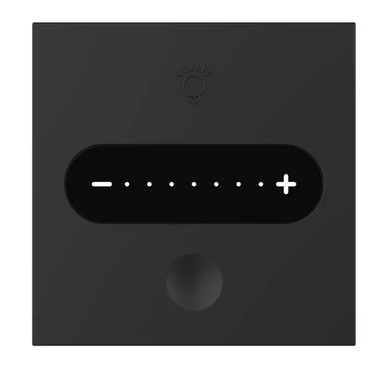 Фото 2 Розумний механізм сенсорний прохідний/перехресний EC димер Livolo чорний Livolo