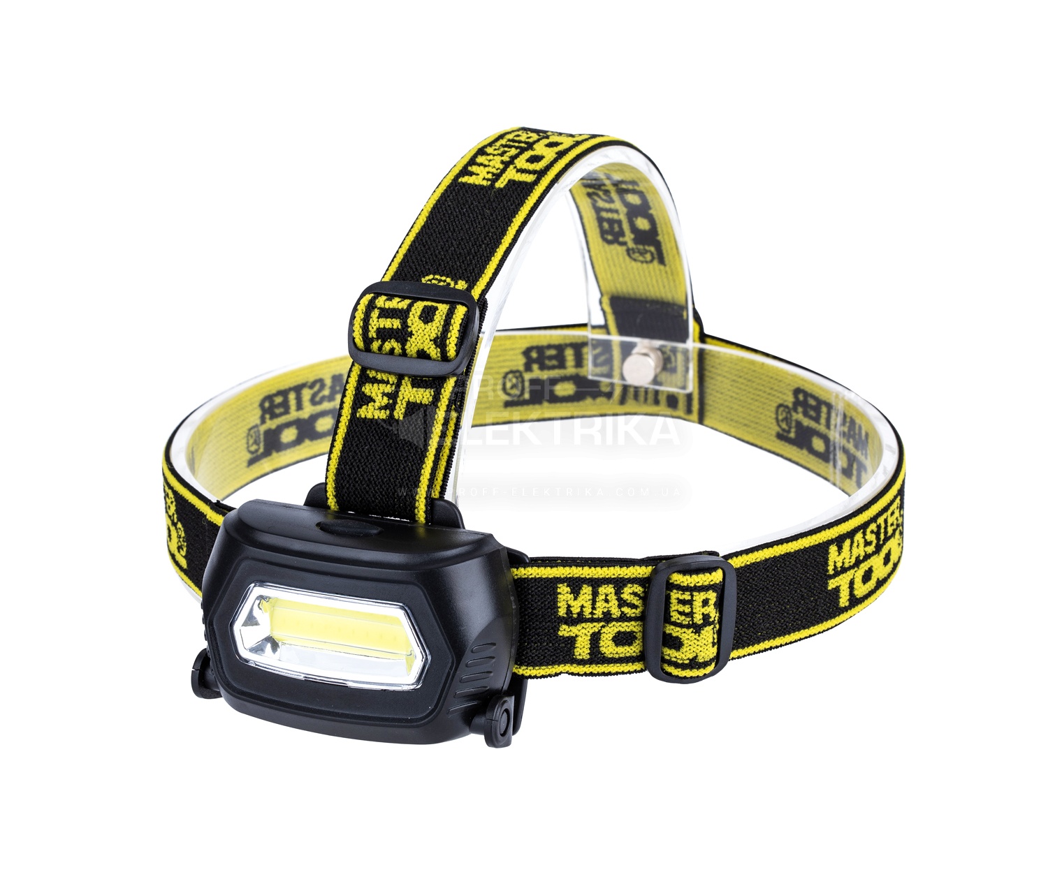Фото Фонарь налобный 3W COB LED 3хAAA MASTERTOOL