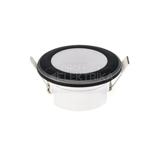 Фото Світильник вмонтований PARKER-5 5W чорний HOROZ