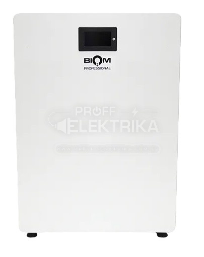 Фото 2 Акумуляторна літієва батарея Biom Professional LiFePO4 48В 100Ah BALFP-512100-V1