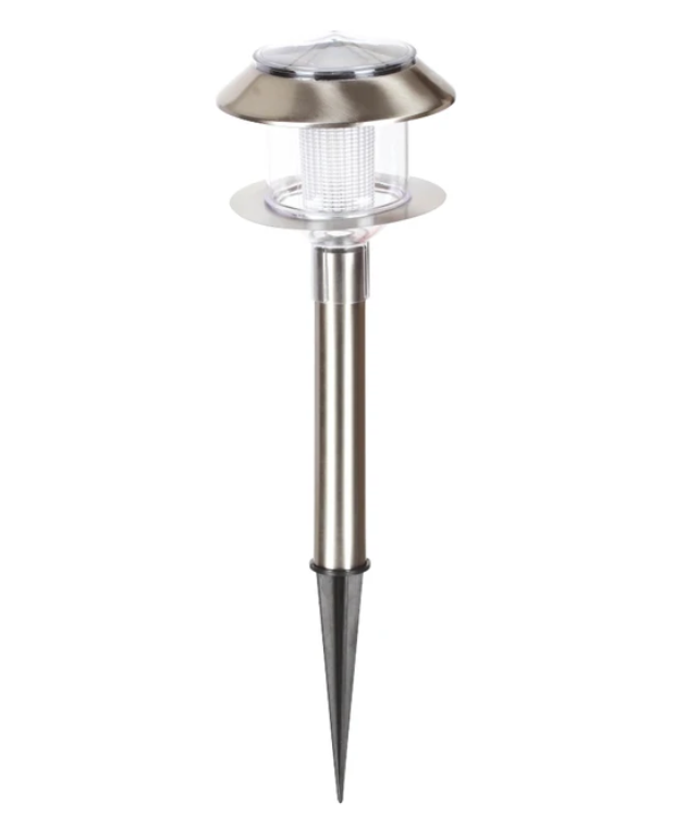 Фото Світильник садово-парковий на сонячній батареї 6400K VENUS HOROZ 078-001-0001-010