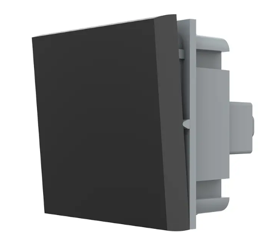 Фото Механізм одноклавішний вимикач чорний Livolo