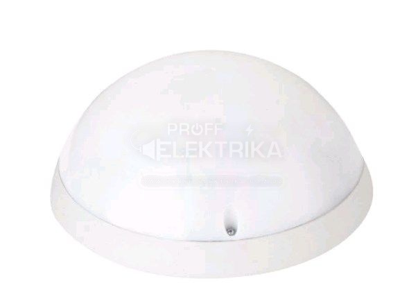 Фото Світильник стельовий з датчиком повний місяць 12W Aqua HOROZ