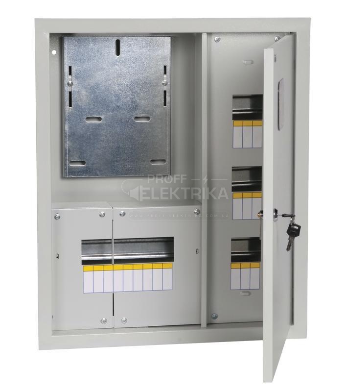 Фото Щит металлический трехфазный ЩУPв 3/18 36 УХЛЗ IP31 IEK