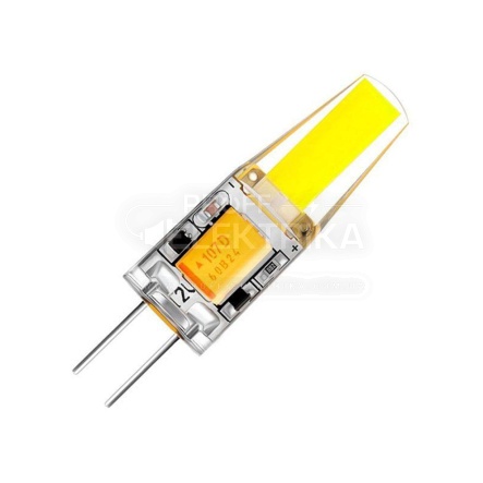 Фото Лампа COB G4 3W AC DC 6400K 12V LM3031 LEMANSO