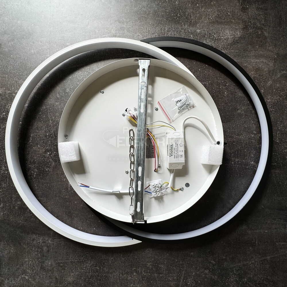 Фото 5 Світильник LED Smart DOMINO пульт коло 90W 3000-5000K IP20 Violux 220555