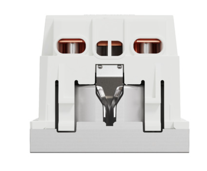 Фото 4 Розетка із заземленням зі шторками гвинтовий затискач 16 А алюміній UNICA NEW Schneider Electric