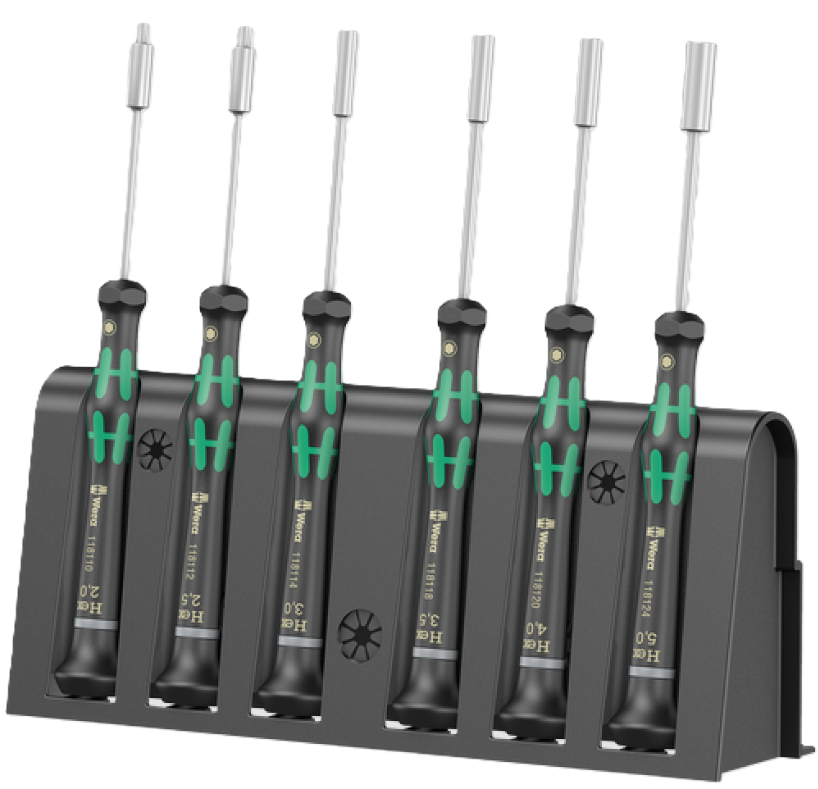 Фото Набор отверток для электронщиков WERA 2069/6 05118158001