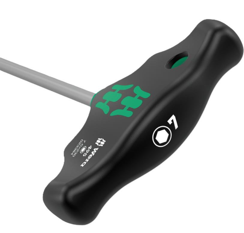 Фото 2 Торцевая отвертка Wera 495 с поперечной ручкой 7×230 мм 05023384001