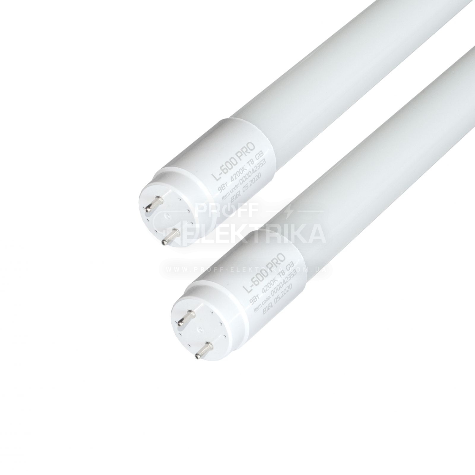 Фото Лампа LED T8 0,6m 9W 4200К с защитой ЕВРОСВЕТ