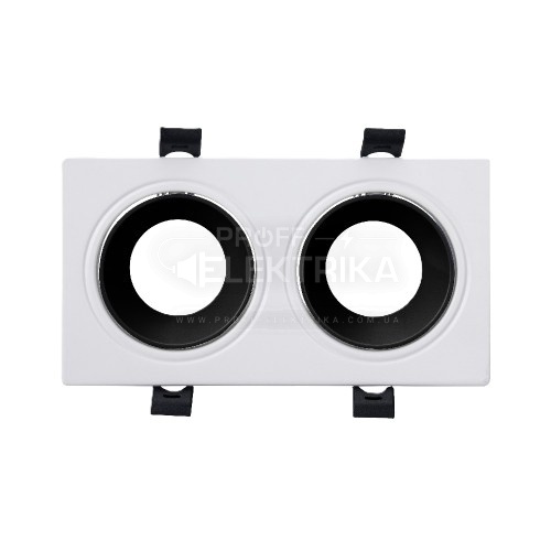 Фото Корпус под лампу AZELYA-3 HOROZ белый+черный