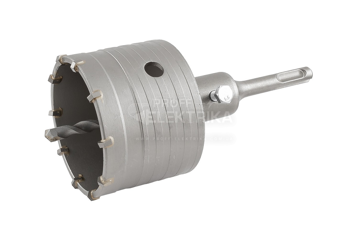 Фото Коронка в сборе 80 мм 10 зубцов SDS Plus GRANITE