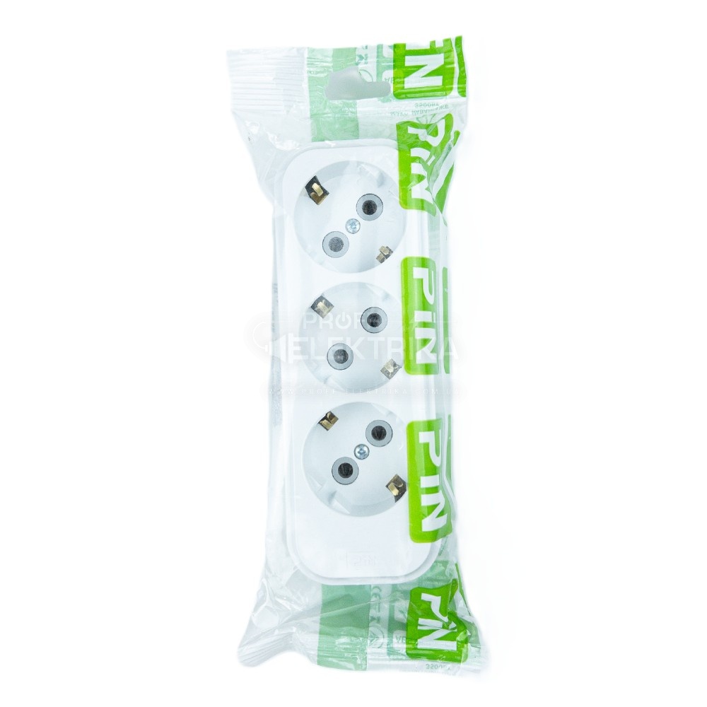 Фото 2 Колодка PIN 3 гнезда с заземлением​ 516-050200-301