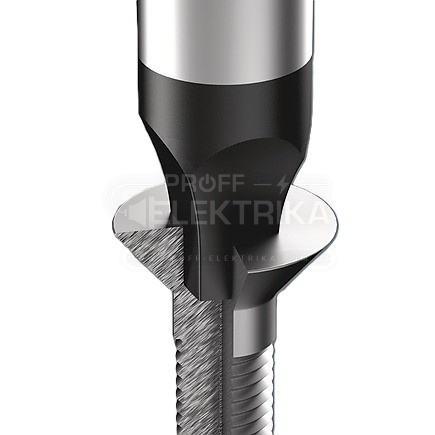 Фото 3 Отвертка для винтов с внутренним квадратом 368 # 1×80 мм 05117682001