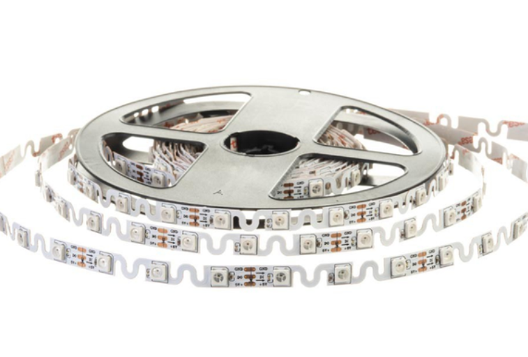 Фото Світлодіодна стрічка LED 60Lm IP65 smd5050 12V RGB STAND