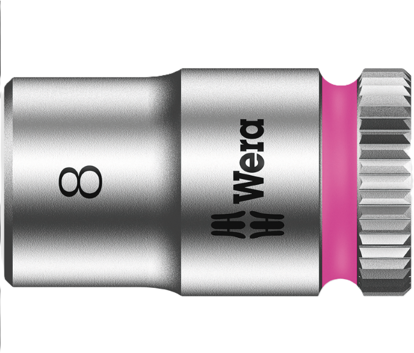 Фото Торцовая головка WERA Zyklop 1/4" 8790 HMA 05003507001 8.0x23.0 мм