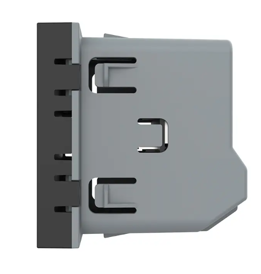 Фото 3 Розумний механізм сенсорний прохідний/перехресний димер Livolo чорний ZigBee Livolo