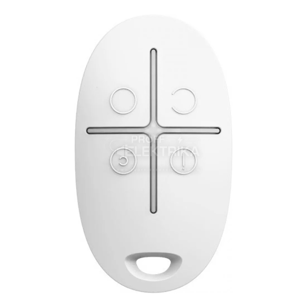 Фото Брелок для управления режимами охраны Ajax SpaceControl белый