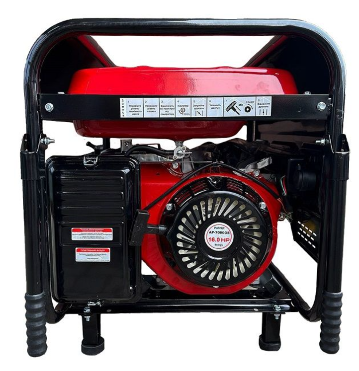 Фото 4 Генератор бензиновый ALDO AP-7000GE (100% медь)