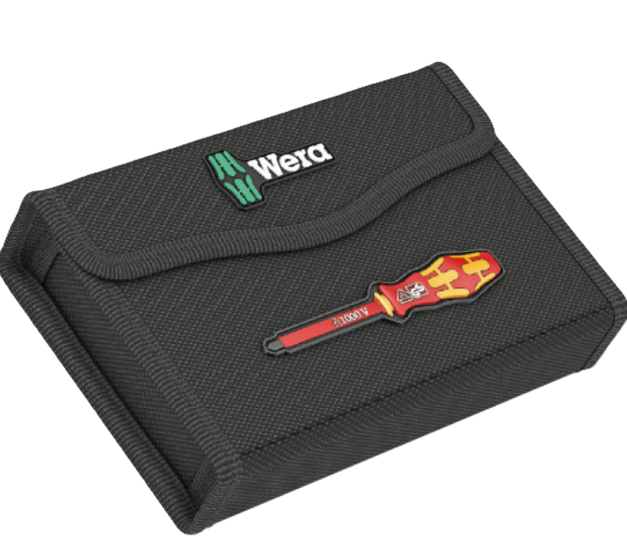 Фото 2 Викрутка зі змінними насадками WERA Kraftform Kompakt VDE 17 Slim 1 TIE 05006612001