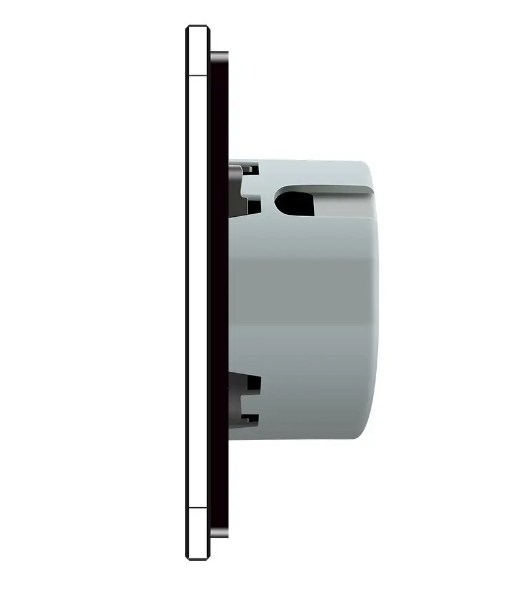 Фото 2 Сенсорний димер 1 сенсор чорне скло Livolo